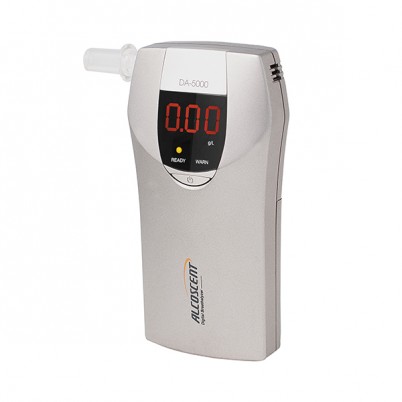 Алкотестер DA-5000 Alcoscent для определения уровня алкоголя с цифровым дисплеем и мундштуком, время на измерение 5сек