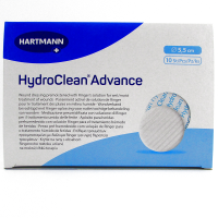 Повязка HydroClean Advance (Гидроклин Эдванс) д 5.5см, с раствором Рингера и антисептиком, 609666