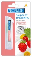 PROFRESH Помада губная защитная для всей семьи Земляника-ромашка 3,5г