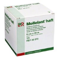 Бинт эластичный Mollelast haft самофиксирующийся для наложения повязок, 4см х 20м, 30068