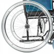 Кресло-коляска Ortonica Base 130 Эконом со съемными и откидными подножками, цельнолитыми передними и задними колесами
