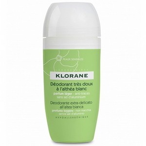 Дезодорант Клоран / Klorane шариковый регулирующий, для чувствительной кожи, против неприятного запаха, 40мл