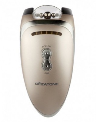 Массажер - миостимулятор роликовый для лица Gezatone, возвращает четкость контурам лица, улучшает цвет, тонус кожи, m270