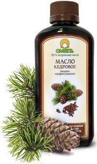 Масло кедровое Омега, укрепляет организм, снижает уровень холестерина, витамин Е, противовоспалительное, 200 мл, БАД