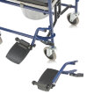 Кресло-коляска Армед Н009В (Armed H009B) с санитарным оснащением, съемным сиденьем и подножками, до 120кг