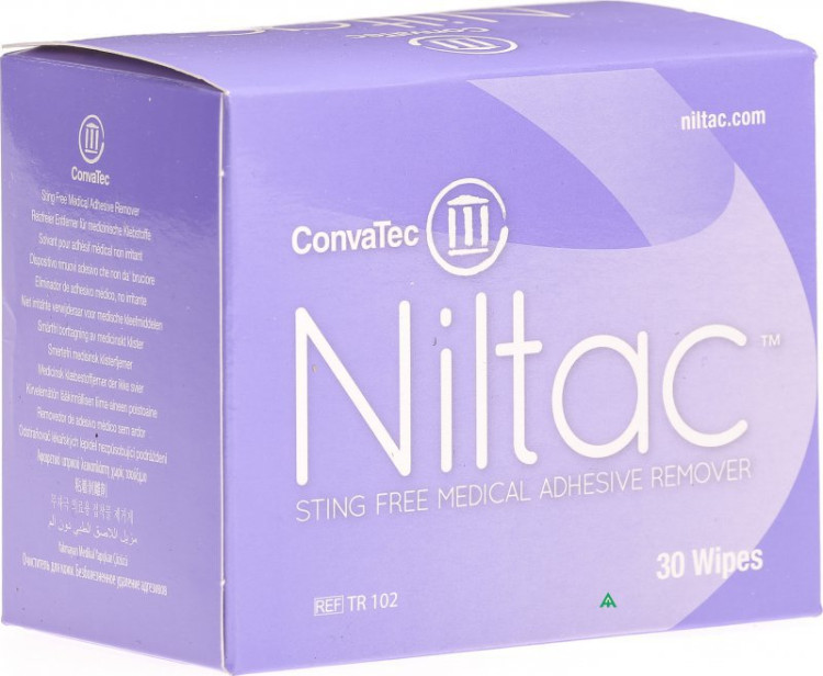 Салфетки Niltac (Нилтак) очиститель для кожи без спирта на силиконе, TR102