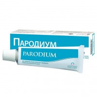 Гель Пародиум, укрепляет десна, снижает образование зубного налета, убирает неприятный запах изо рта, 50 мл