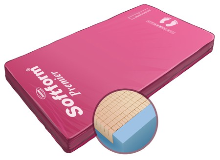 Матрац Invacare Softform Premier, предотвращает развития пролежней, нагрузка до 250 кг, 195х90х15,2 см, 5371-001