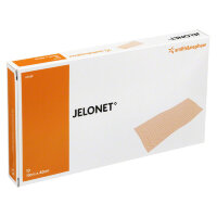 Повязка Jelonet мазевая марлевая с парафином снижает боль при перевязках, стерильная, 10х40см, 10 шт, 7459