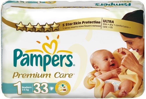 Подгузники Pampers Premium Care newborn 2-5 кг, 20 шт