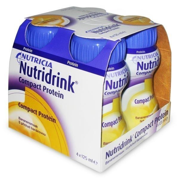 Питание специализированное Нутриция нутридринк компакт протеин / Nutricia nutridrink, персик-манго, бут. 125 мл, 4 шт.