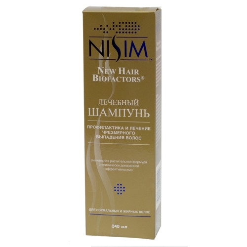 Нисим (NISIM) Шампунь лечебный для норм/жирных волос 240мл