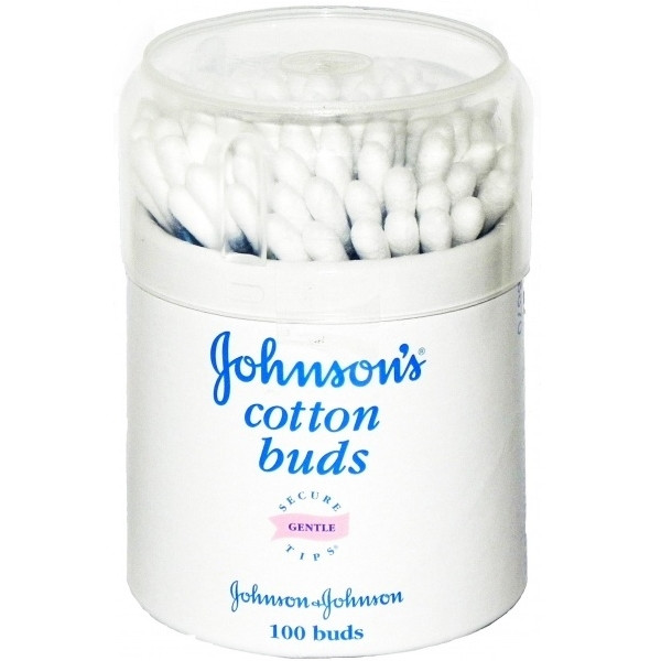 Ватные палочки Johnson's Baby (Джонсонc Бэби) хлопковые, 100шт