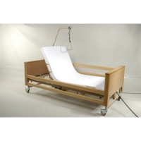 Матрас Sonata для кровати Симс может подвергаться санитарной обработке, с чехлом на молнии, размер 85х195х10см, белый