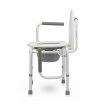 Кресло-туалет Armed (Армед) FS813 со съемными сиденьем и ведром, подлокотники откидные, высота регулируется, до 110кг