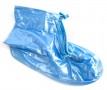 Чехлы грязезащитные Bradex / Брадекс, для женской обуви - сапожки, от грязи, воды, на змейке, размер XL, голубой, KZ0336