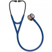 Стетоскоп Littmann Cardiology IV с небесно-голубой трубкой, длиной 69 см, акустическая головка радужная, стебель черный, 6242