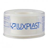 Лейкопластырь медицинский LUXPLAST на нетканой основе, белый, в катушке 