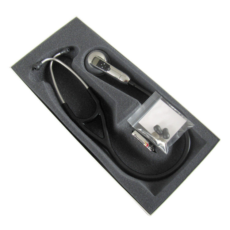 Стетоскоп Littmann Electronic Model 3200 с функцией Bluethooth и черной трубкой, 70см, 3200BK27