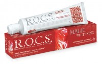 Зубная паста Rocs / Рокс, волшебное отбеливание, возвращает природную белизну, дарит восхитительный блеск