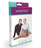 Гольфы Venoteks 3-го класса компрессии с открытым мысом, унисекс, 3P130 с микрофиброй