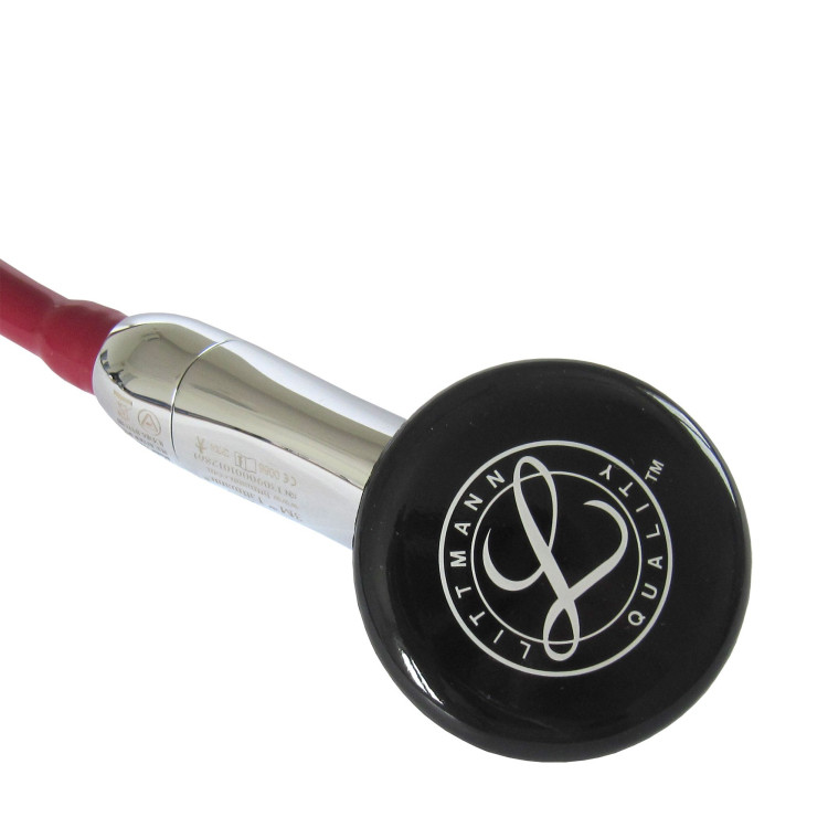 Стетоскоп Littmann Electronic Model 3200 с функцией Bluethooth и бордовой трубкой, 70см, 3200BU