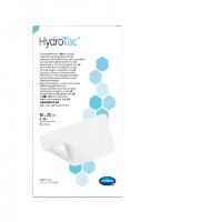 Повязка HydroTac (ГидроТак) губчатая с гидрогелевым покрытием для влажного заживления ран 10х20см, 3шт, 685833