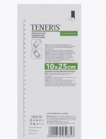 Лейкопластырь TENERIS медицинский фиксирующий на нетканой основе, 25х10см