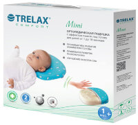 Подушка Trelax Mimi П27 ортопедическая с эффектом памяти под голову для детей 1-18 мес