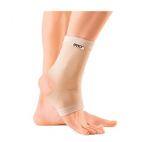 Бандаж на голеностоп Orto BAN-300 эластичный с открытой пяткой легкой фиксации, микромассаж и согревание, OPT BAN-300