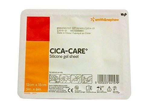 Повязка гелевая Cica-Care для профилактики шрамов и рубцов, можно использовать до 40 раз, 12х15см