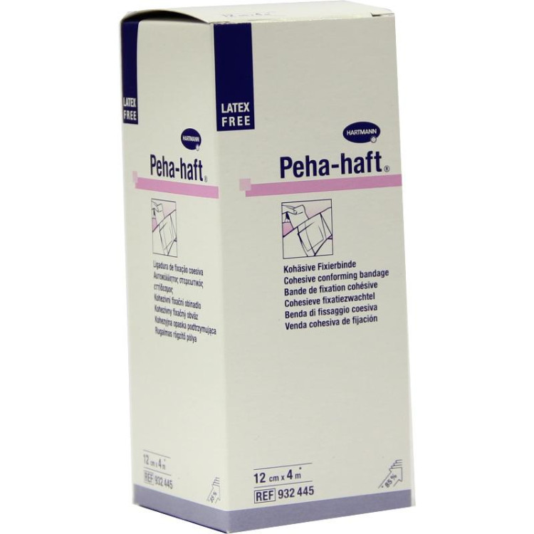 Бинт Peha-haft (Пеха Хафт) самофиксирующийся без латекса размером 4м х 12см, 932445
