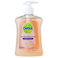 Мыло жидкое для рук Dettol (Деттол) антибактериальное с ароматом грейпфрута, 250мл