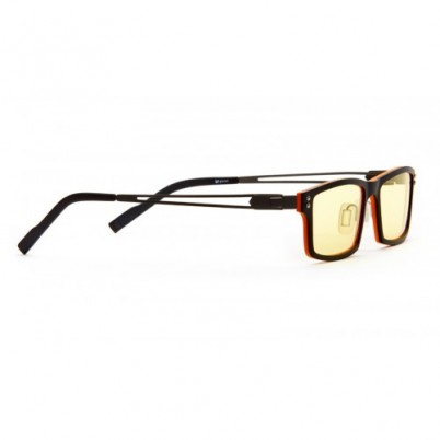 Очки для компьютера SP Glasses Titanium снижают слезоточивость и повышают четкость изображения, черно-оранжевые, AF071