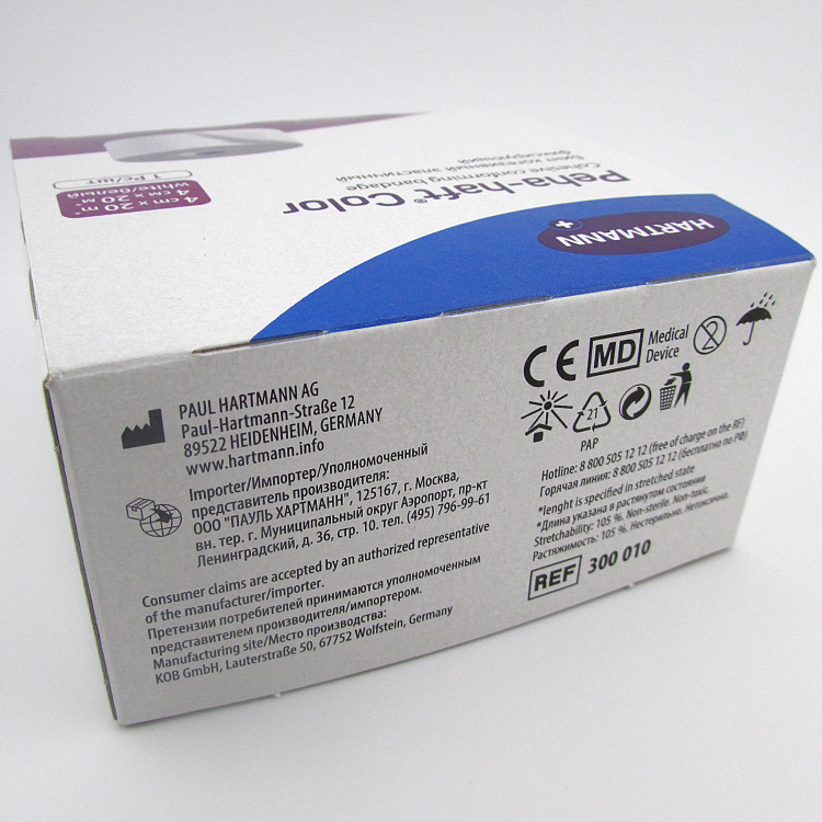 Бинт Peha-haft Color (Пеха Хафт Колор) самофиксирующийся, размером 4см х20м, 300010