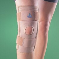 Ортез коленный OPPO Medical шарнирный для усиленной наружной фиксации и разгрузки сустава, 2031