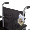 Кресло-коляска Barry R1 механическая, складная стальная рама, съемные подножки и подлокотники