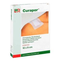 Повязка послеоперационная Curapor (Курапор) пластырная стерильная, 10х15см, 32914