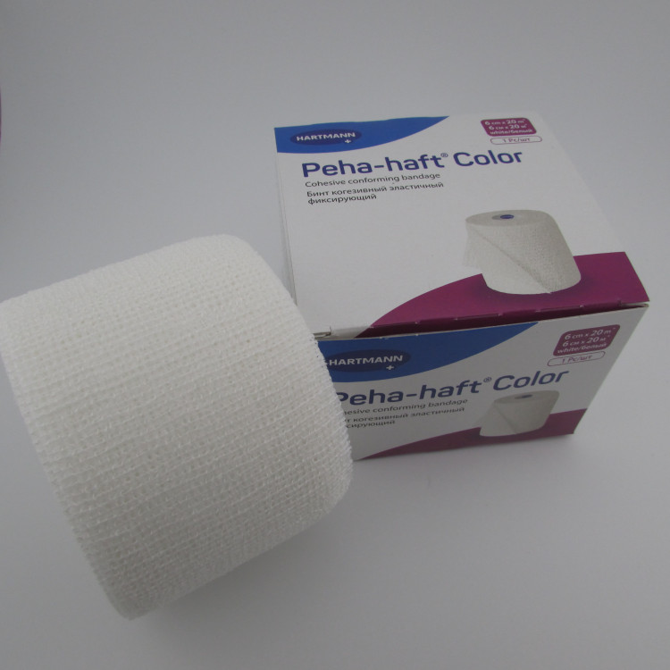 Бинт Peha-haft Color (Пеха Хафт Колор) самофиксирующиеся, размером 6см х 20м, 300012
