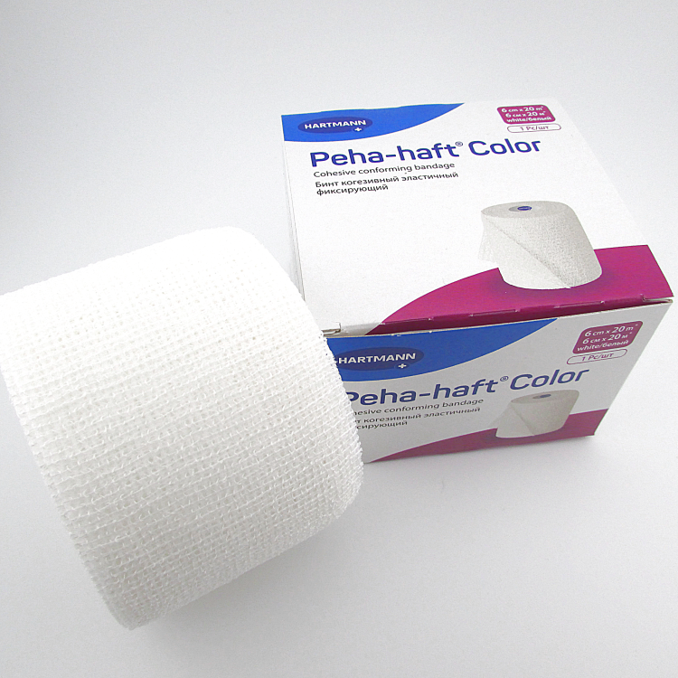 Бинт Peha-haft Color (Пеха Хафт Колор) самофиксирующиеся, размером 6см х 20м, 300012