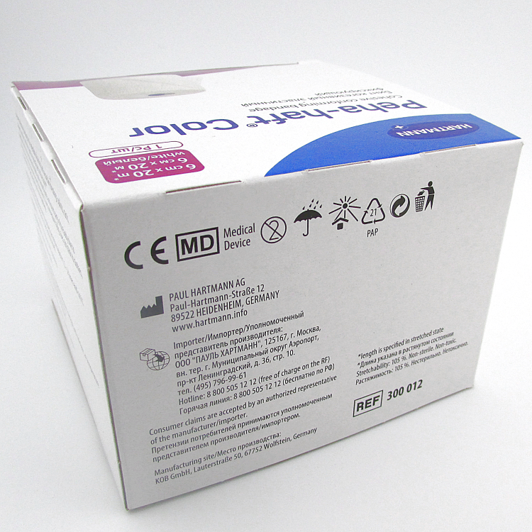 Бинт Peha-haft Color (Пеха Хафт Колор) самофиксирующиеся, размером 6см х 20м, 300012