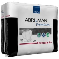 Прокладки урологические мужские Abri-Man Premium Formula 2, увеличенная впитываемость, дышащие, 700 мл, 14 шт, 41007