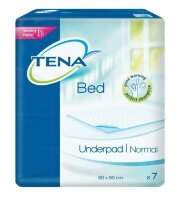 Простыни впитывающие Tena Bed Normal, удержание жидкости, функциональные, из распущенной целлюлозы, 60х90см, 30 штук