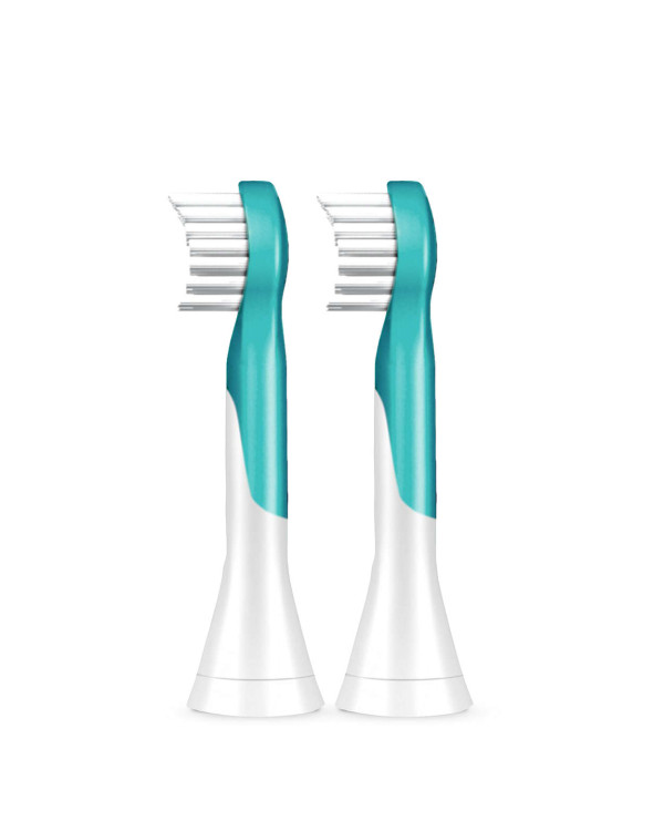 Насадка к электрической зубной щетке Филипс соникейр / Philips Sonicare для детей, бережная чистка, 2 шт
