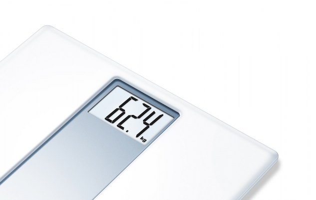 Весы напольные пластиковые Beurer PS 160 для контроля массы тела с нагрузкой до 180кг с большим LCD дисплеем