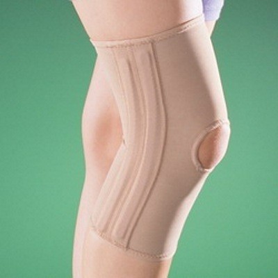 Бандаж на коленный сустав OPPO Medical, 4 шины, средняя степень фиксации, снимает боли, отеки и гематомы, 2034