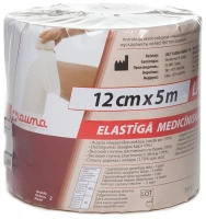 Бинт ЛАУМА модель 2 "Latex Free" ВР 12см х 5м, медицинский эластичный компрессионный, 202164