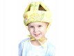 Подушка ПасТер детская защитная для головы (шлем) до 2-х лет с наволочкой из хлопка, 16х22х12см, ПДЗ021