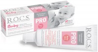 Паста зубная детская Рокс / Rocs Pro Baby, минеральная защита и нежный уход, защищает от кариеса, туба 45г