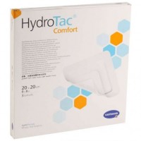 Повязка Hydrotac comfort (Гидротак комфорт) губчатая самоклеящаяся для влажного заживления ран 20х20см, 3шт, 685822
